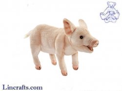 Soft Toy Piglet Standing by Hansa (34cm.L) 6290