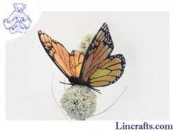 Soft Toy Monarch Butterfly by Hansa (14cm) 6551