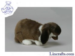 Soft Toy Rabbit, German Lop-Eared Bunny by Hansa (25cmL.) 4836