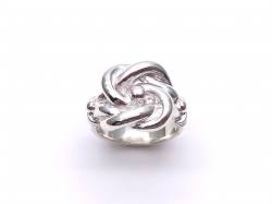 Silver Knot Ring