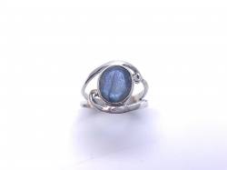 Silver Semi Precious Stone Set Ring