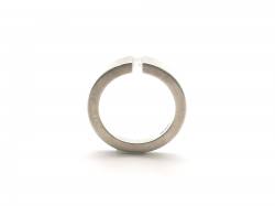 Silver Heavy CZ Ring