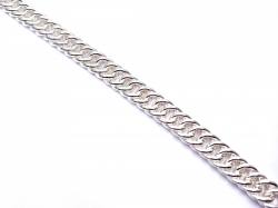 Silver Fancy Interlinked Bracelet