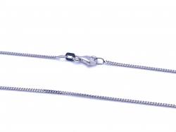 Silver Freshwater Pearl and CZ Pendant and Chain