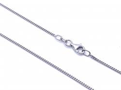 Silver Tanzanite & CZ Pendant & Chain