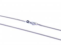 Silver Cabochon Cut Larimar & CZ Pendant & Chain
