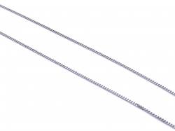 Silver Cabochon Cut Larimar Pendant & Chain