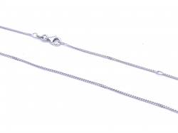 Silver Garnet Pendant and Chain