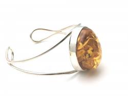 Amber Open Bangle