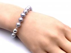 Freshwater Cultured Grey Pearl Bracelet