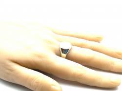 Silver Square Signet Ring