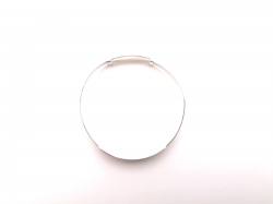 Silver Babies Plain ID Expandable Bangle