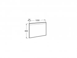 Roca Prisma Comfort 1000x800mm LED Mirror