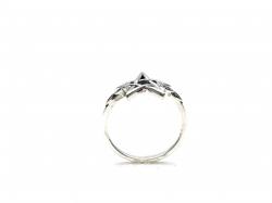 Silver Celtic Star Ring