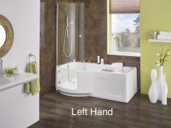Access Louisiana Walk-in Bath with Glass Door and Powered Seat