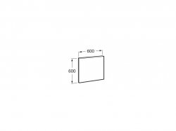 Roca Victoria Basic Unik 600mm Mirror