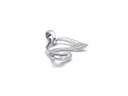 Silver Dolphin Pendant 28x15mm