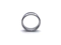 Tungsten Carbide Ring With Black IP Plating 6mm