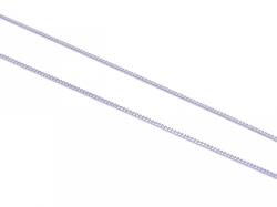 Silver Fine Curb Chain 16 - 18 Inch