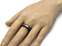 Tungsten Carbide Ring Black I.P & Black Ring