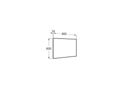 Roca Victoria Basic Unik 800mm Mirror