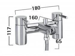 Tavistock Kinetic Bath/Shower Mixer