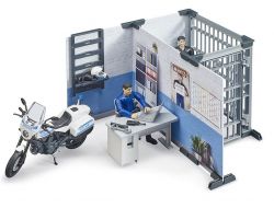 Police Station & Motorbike - Bworld - Bruder 62732 Scale 1:16 - New Release