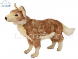 Soft Toy Coyote by Hansa (35cm) 5207