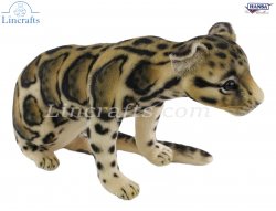 Soft Toy Clouded Leopard Wildcat by Hansa (27cm) 7935