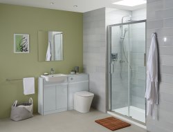Ideal Standard Connect Air 600mm Floor Standing WC Unit (Gloss Grey with Matt White Interior)