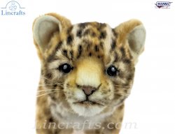 Soft Toy Amur Leopard Cub Wildcat by Hansa (24cm.L) 7943