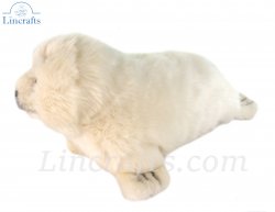 Soft Toy White Seal by Hansa (29cm) 3767