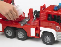 MAN TGA Fire Engine Ladder Sound - Bruder 02771 Scale 1:16