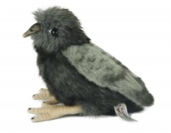 Soft Toy Bird, Pigeon Chick by Hansa (15cm) 7044