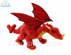 Soft Toy Red Dragon by Hansa (30cm) 5937