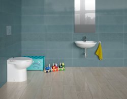 RAK Compact Junior Back To Wall Pan