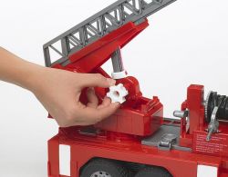 MAN TGA Fire Engine Ladder Sound - Bruder 02771 Scale 1:16