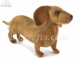 Soft Toy Dachshund Dog by Hansa (24cm) 7457