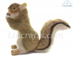 Soft Toy Red Squirrel by Hansa (22cm) 3745