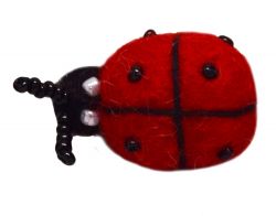 Felt - Brooch - Ladybird