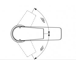 Ideal Standard Tesi 1 Hole Bath Filler