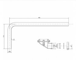 Bayswater 1690mm Pointing White Slipper Boat Bath
