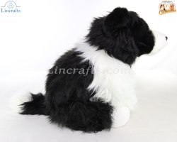 Soft Toy Robbie Border Collie by Faithful Friends (28cm)H FBC07