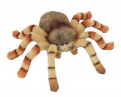 Soft Toy Jumping Spider by Hansa (20cm) 6556
