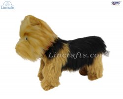 Soft Toy Dog, Yorkshire Terrier by Hansa (28cm) 5900