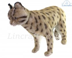 Soft Toy Leopard Cat Shihu by Hansa (55cm) 7740