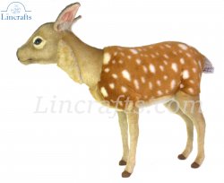 Soft Toy Sika Deer Fawn Standing by Hansa (55cm) 7803