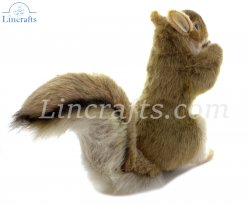 Soft Toy Red Squirrel by Hansa (22cm) 3745