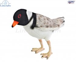 Soft Toy Bird, Hooded Plover by Hansa (20cm.L) 7888