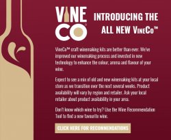 VineCo Original Series Cabernet Sauvignon Chile Wine Brewing Kit - 30 Btl